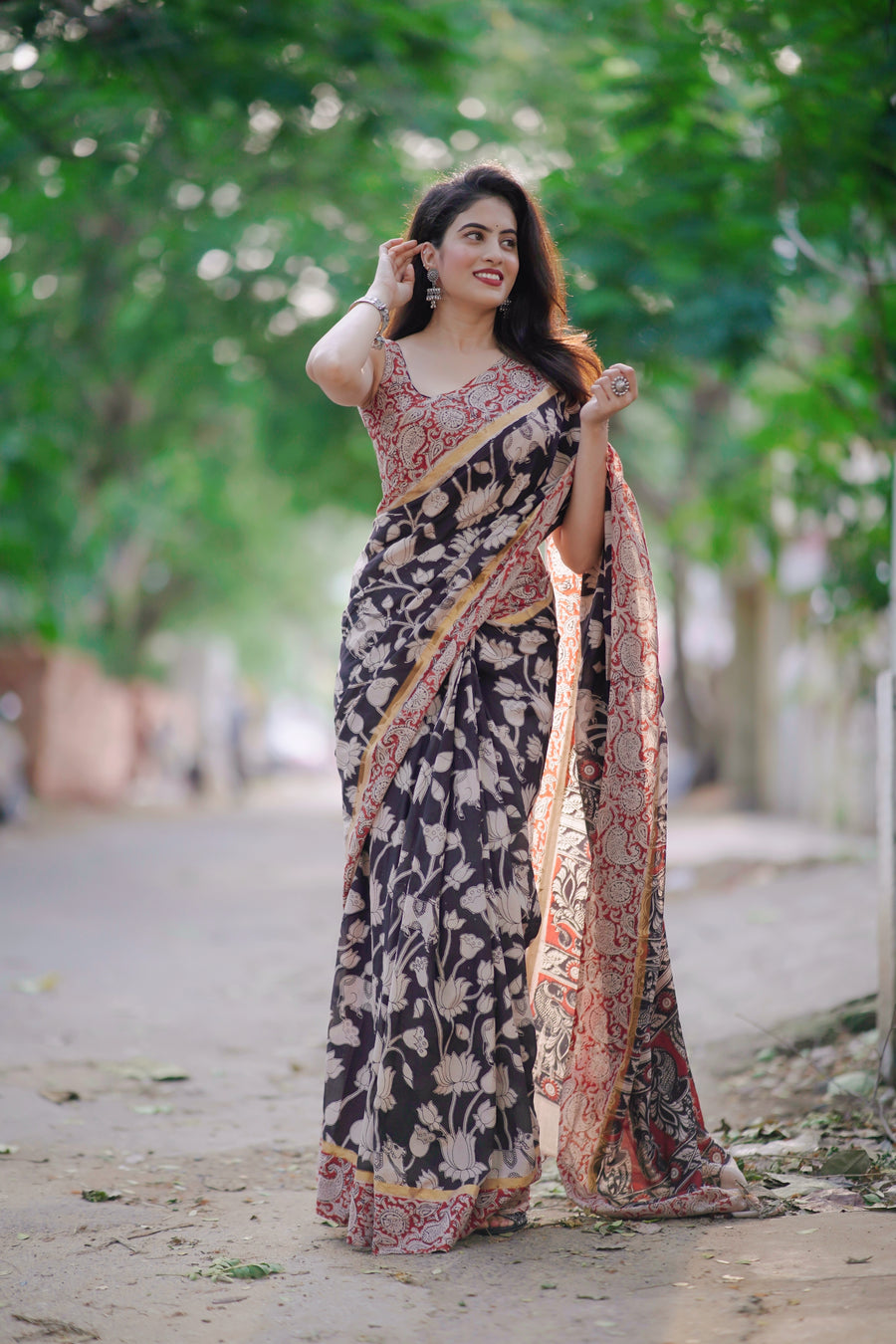 pure chennuri silk saree