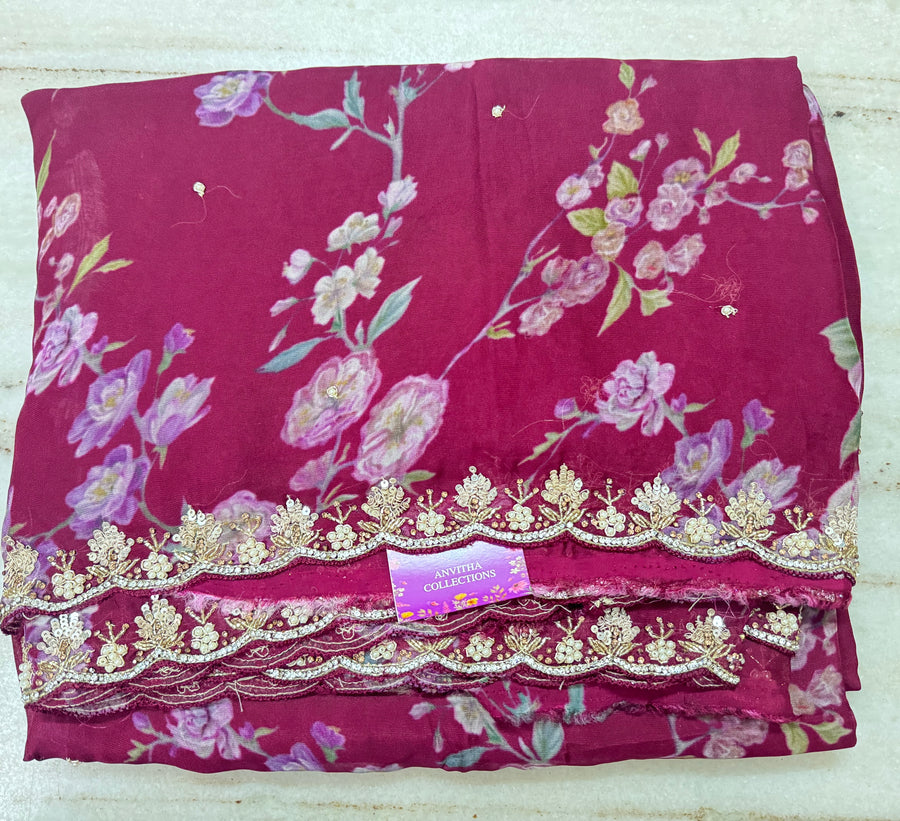 Chiffon Sarees