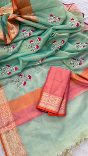 Pure Tissue Banarasi Weaving