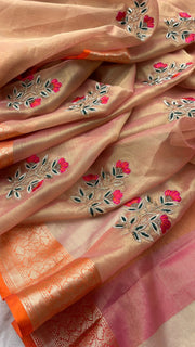 Pure Tissue Banarasi Weaving