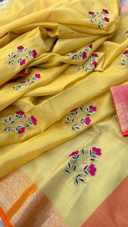 Pure Tissue Banarasi Weaving