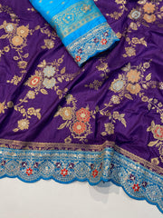 banarasi dola silk saree