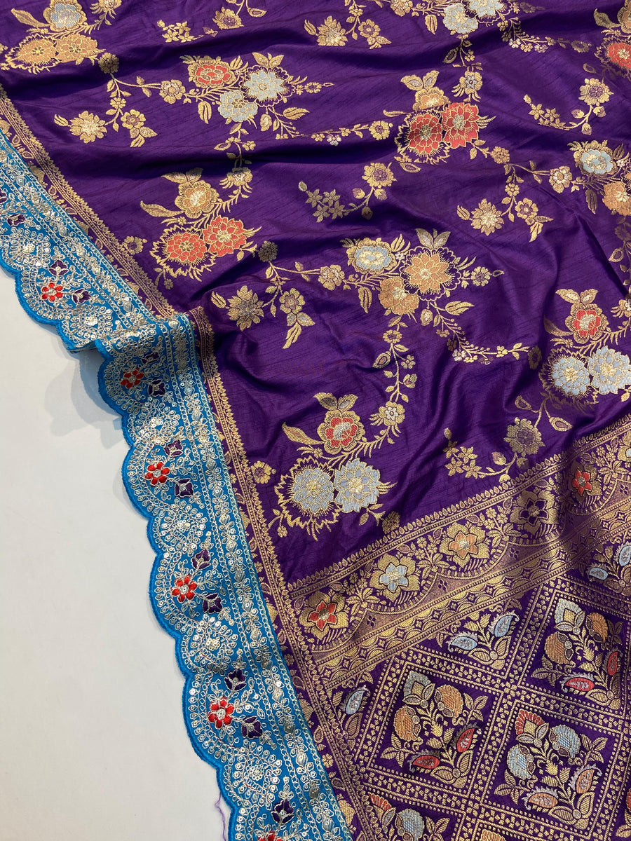 banarasi dola silk saree