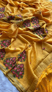 Banarasi weaving zari border