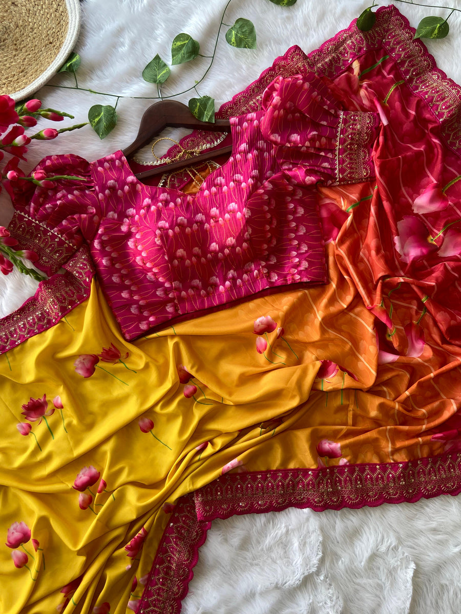 Mangalagiri silk saree