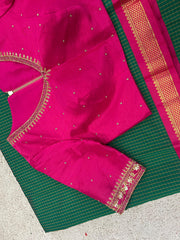 gadwal checks saree