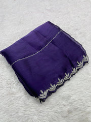 Pure Glass Silk tissue saree