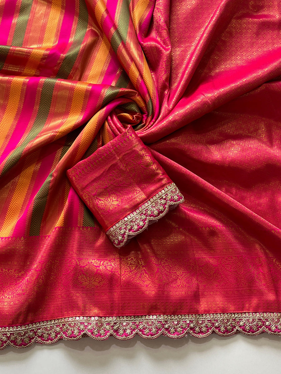 Kanjivaram silk saree