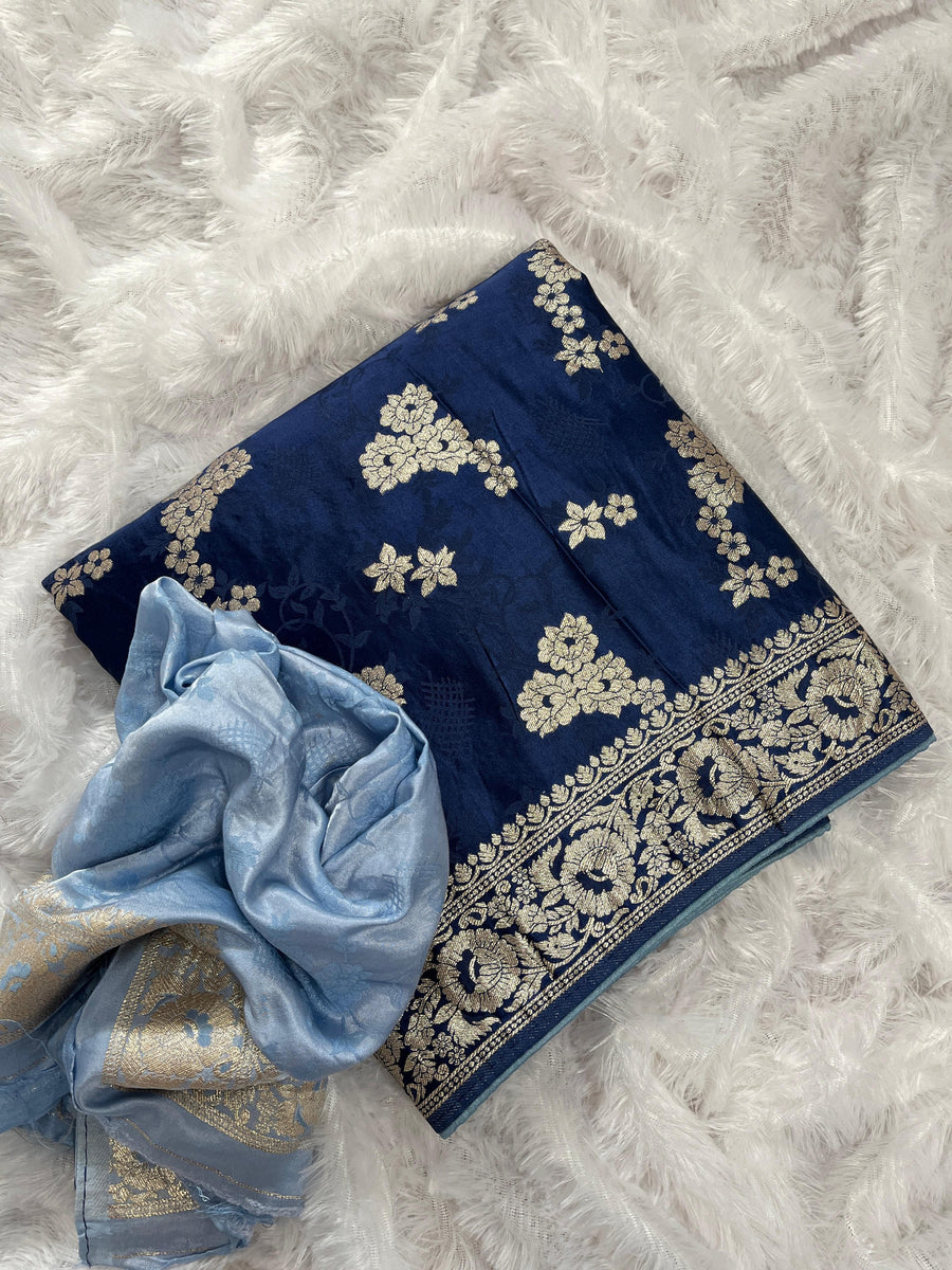 pure viscose satin silk - Anvitha Collections