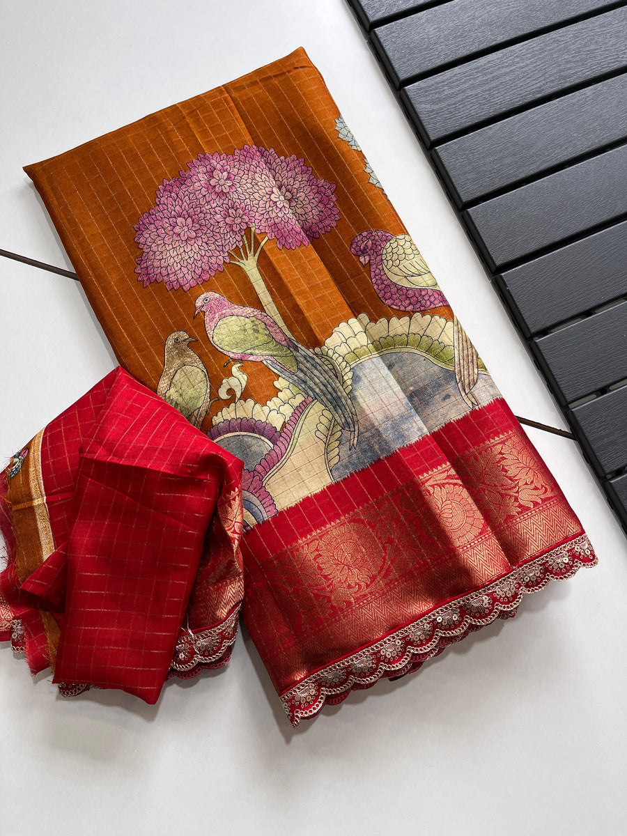 AC014284 silk saree