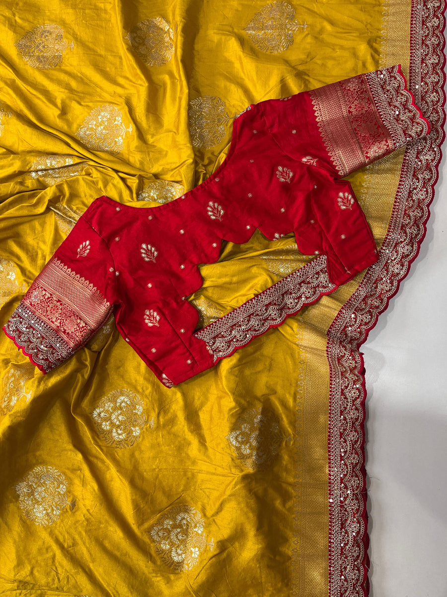 Pure Banarasi Pattu Saree