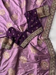 pure elegance of Banarasi Pattu