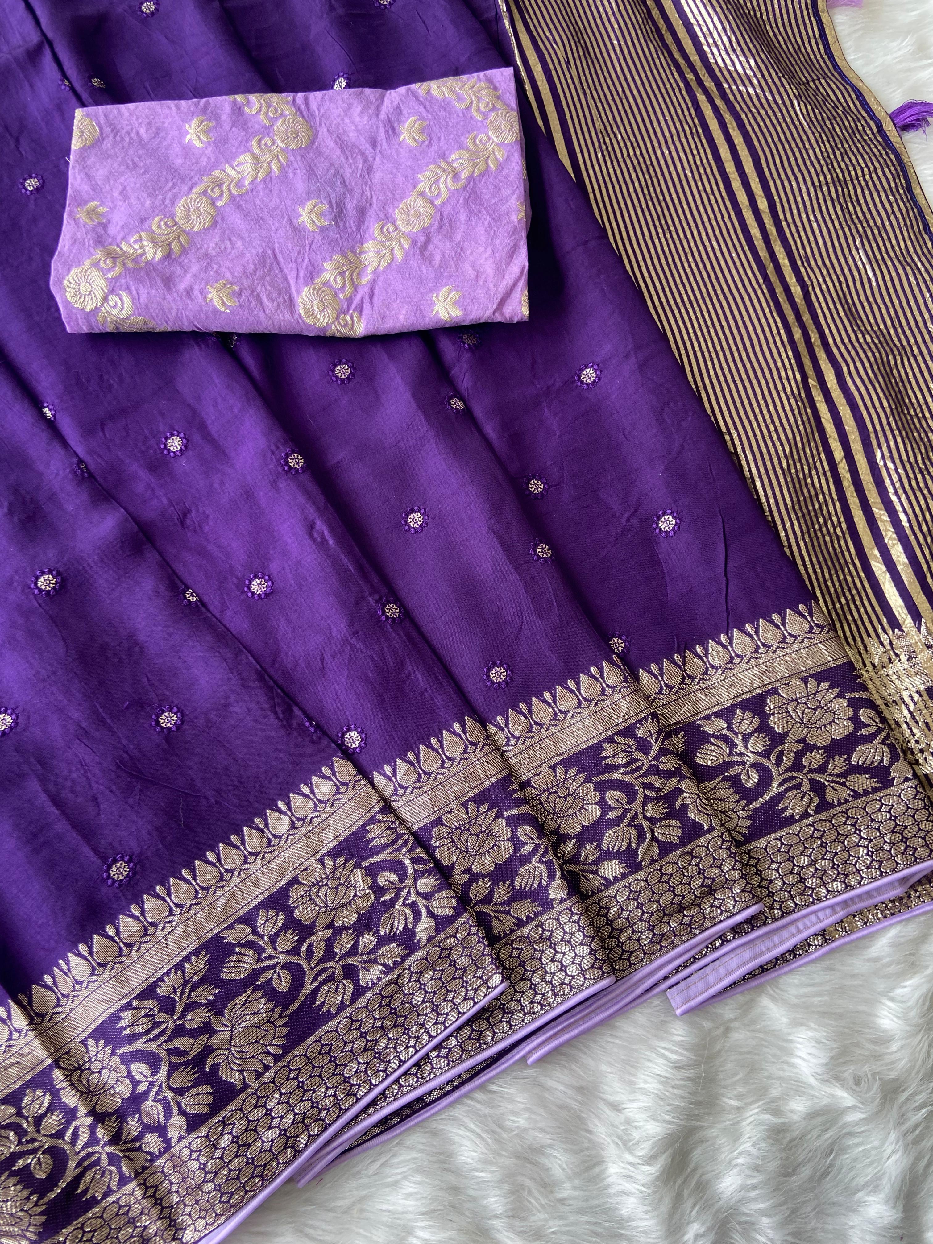 Pure Viscose Russian Dola saree