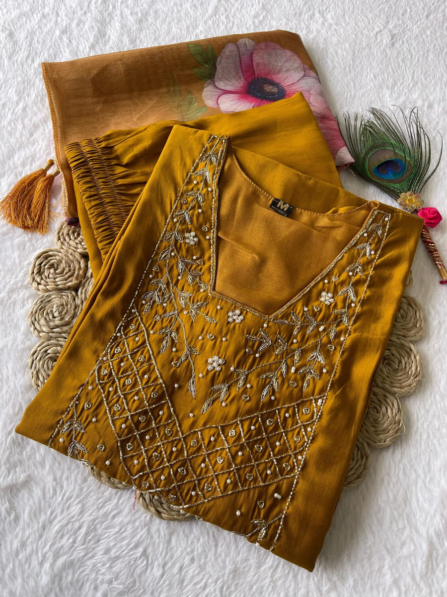 Premium Roman Silk outfit