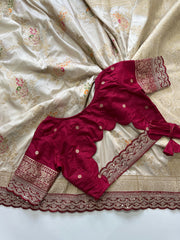 Pure Banarasi Pattu Saree