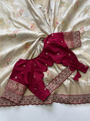 Pure Banarasi Pattu Saree