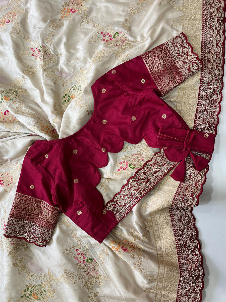 Pure Banarasi Pattu Saree