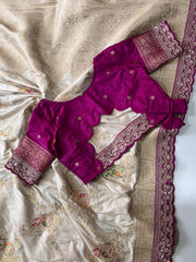 Pure Banarasi Pattu Saree