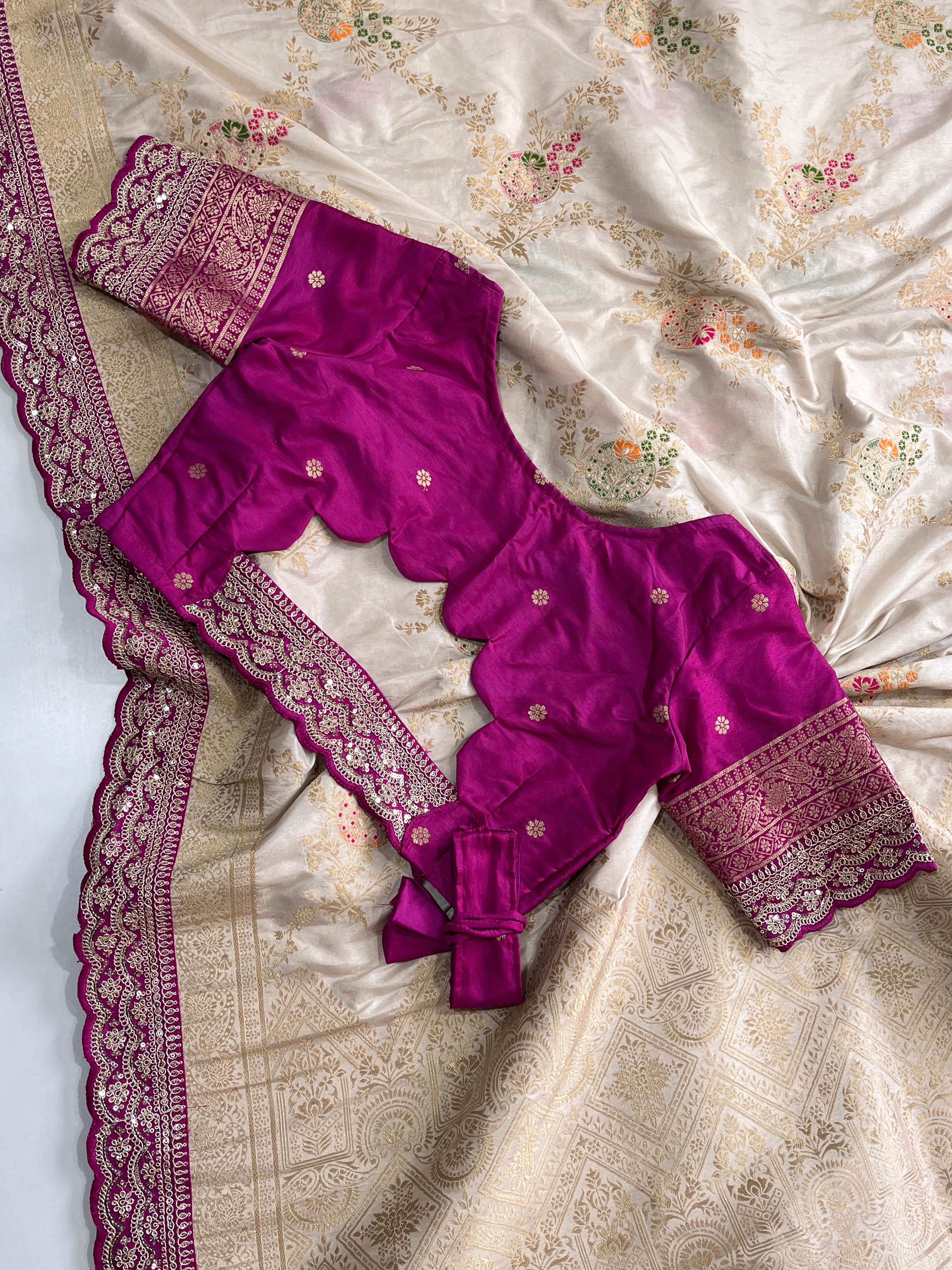 Pure Banarasi Pattu Saree