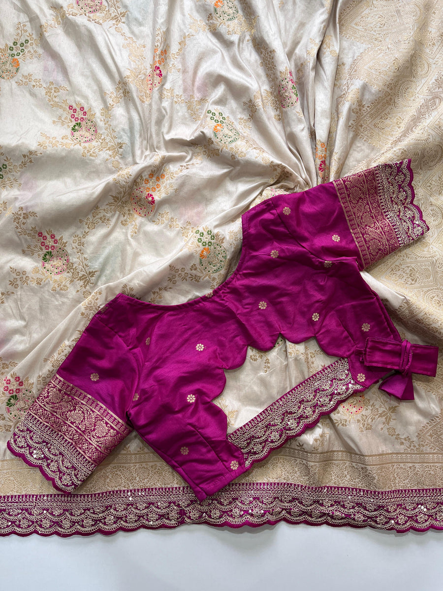 Pure Banarasi Pattu Saree