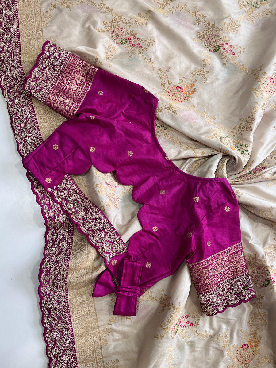 Pure Banarasi Pattu Saree