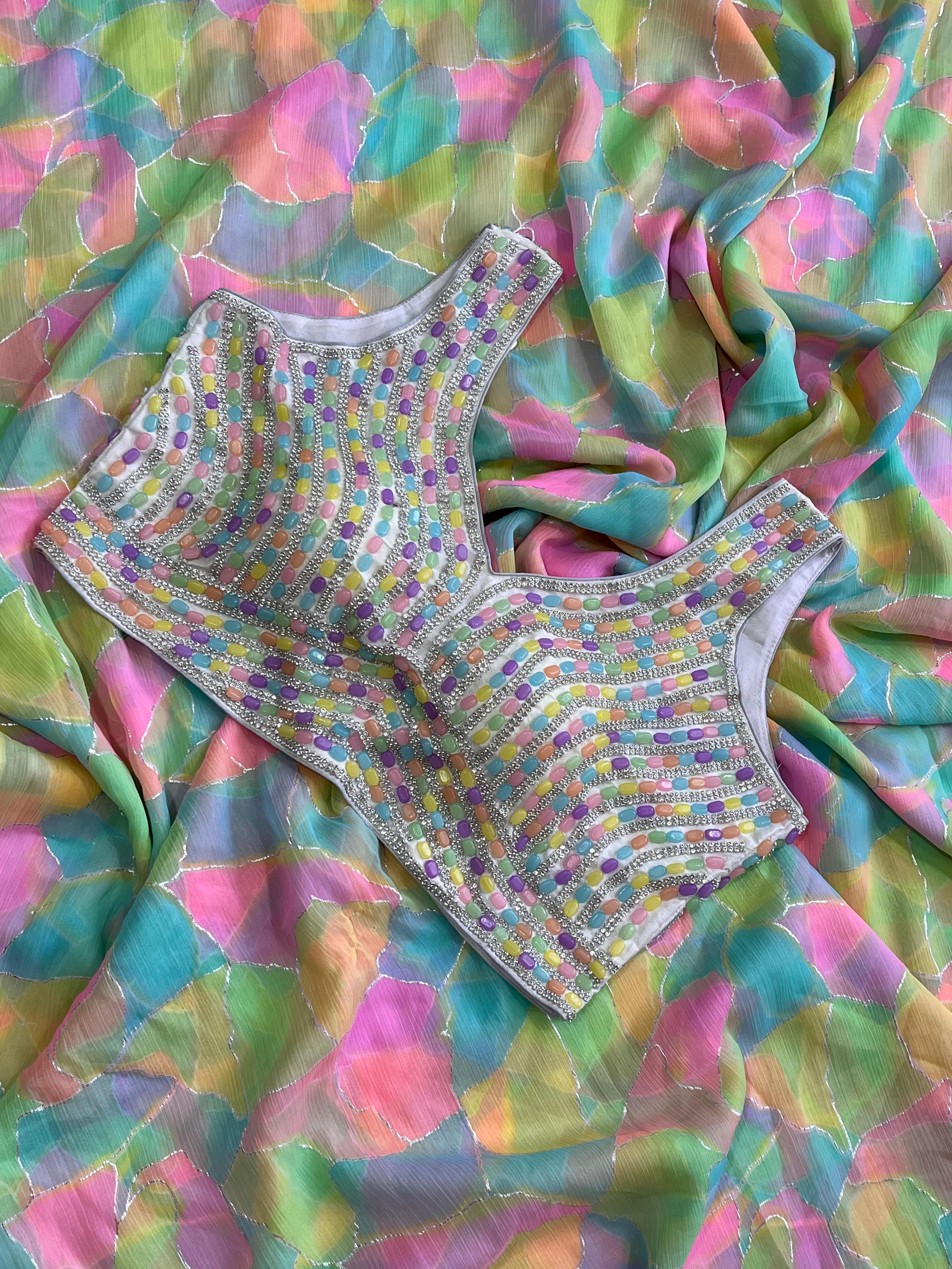 beautiful rainbow print