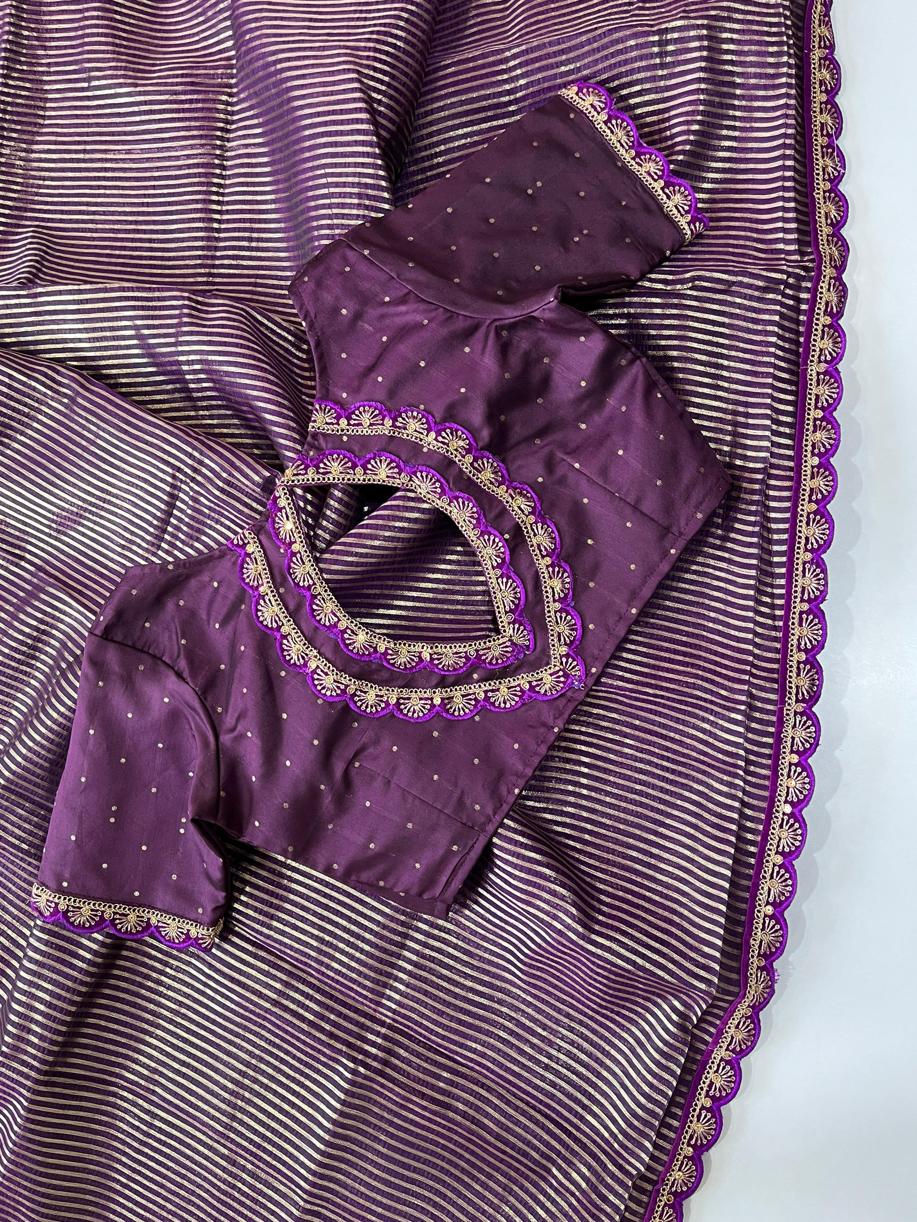 Banarasi Kora Organza saree