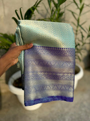 Banarasi soft Pattu tissue brocade saree