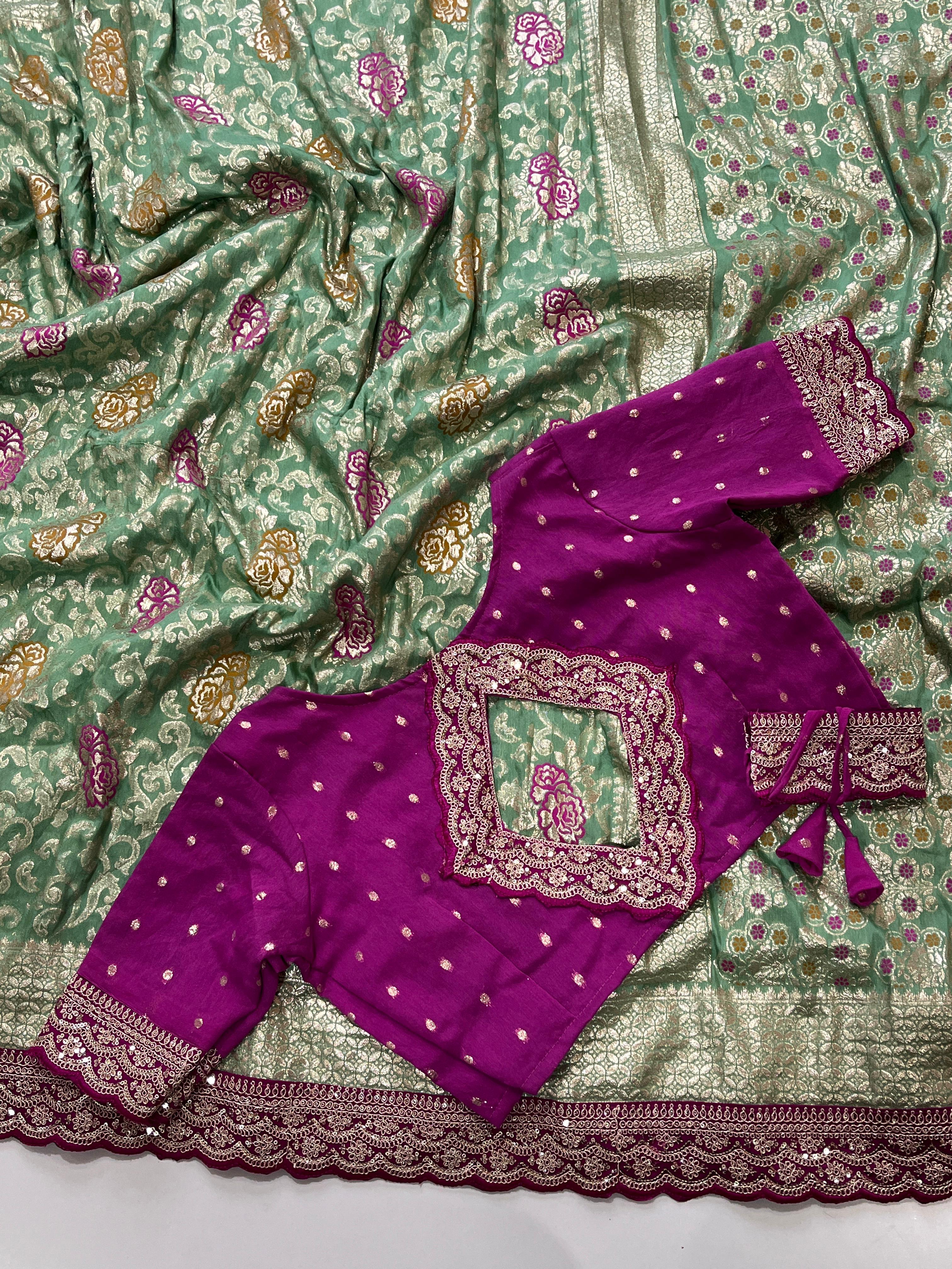 Pure Banarasi Pattu Saree