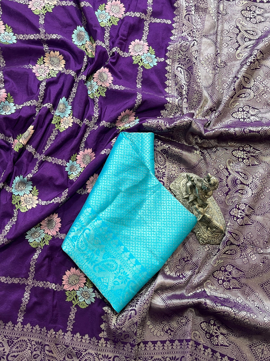 Banarasi Georgette Pattu saree