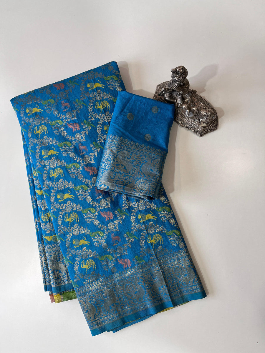 elegant Banarasi Pattu saree