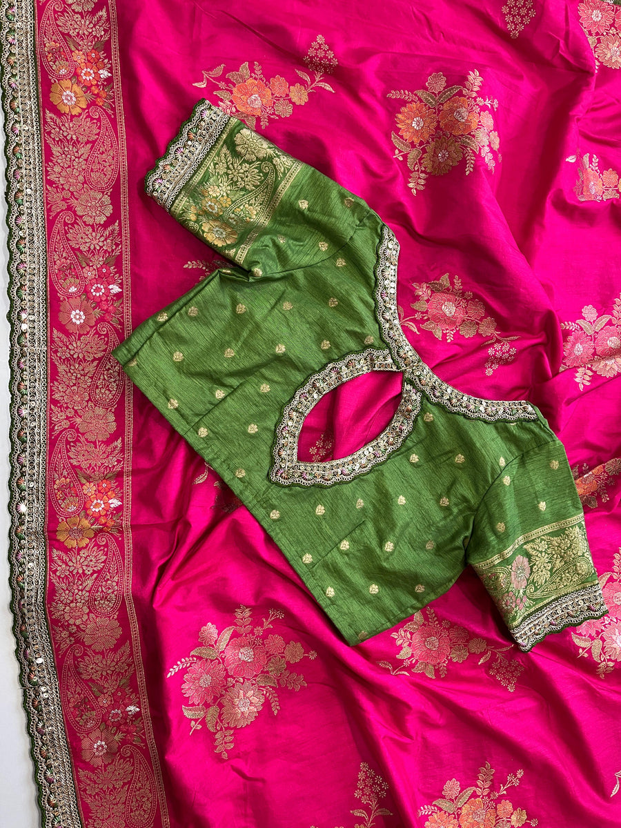 Pure Banarasi Pattu Saree