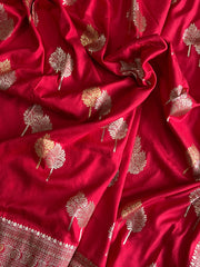 pure Banarasi Satin saree