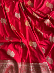 pure Banarasi Satin saree