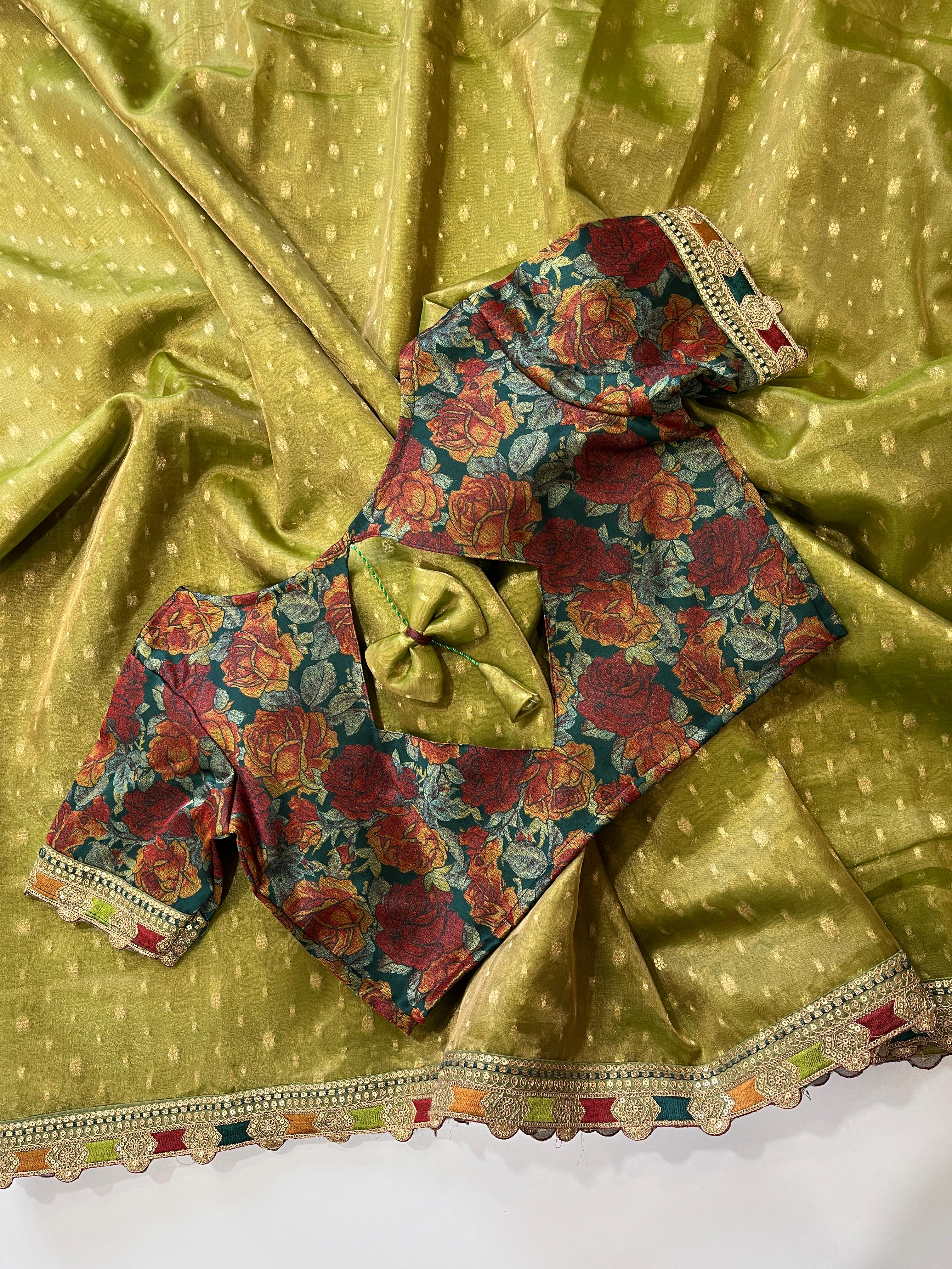 Premium Banarasi Tissue saree