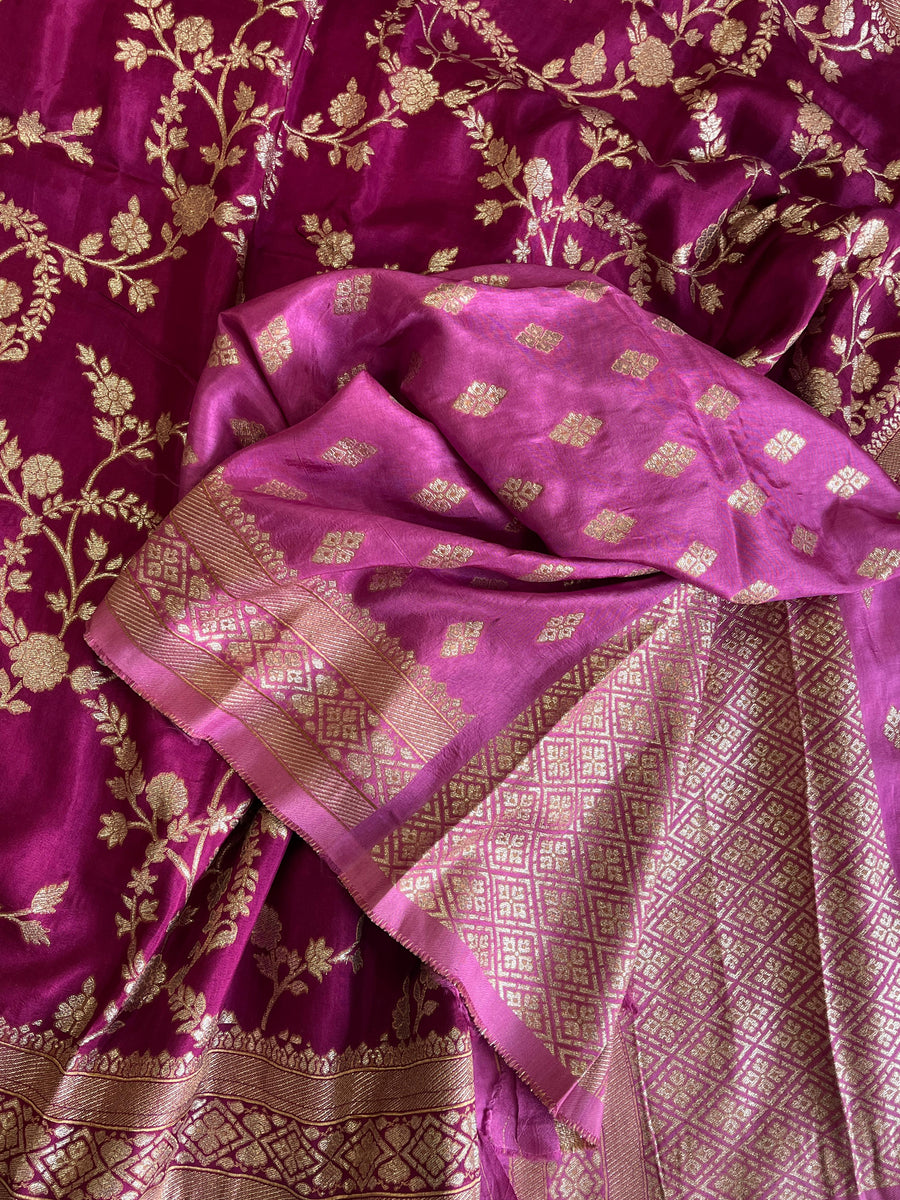 Pure Banarasi silk