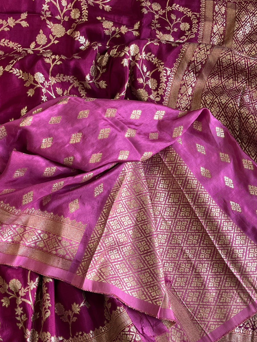 Pure Banarasi silk