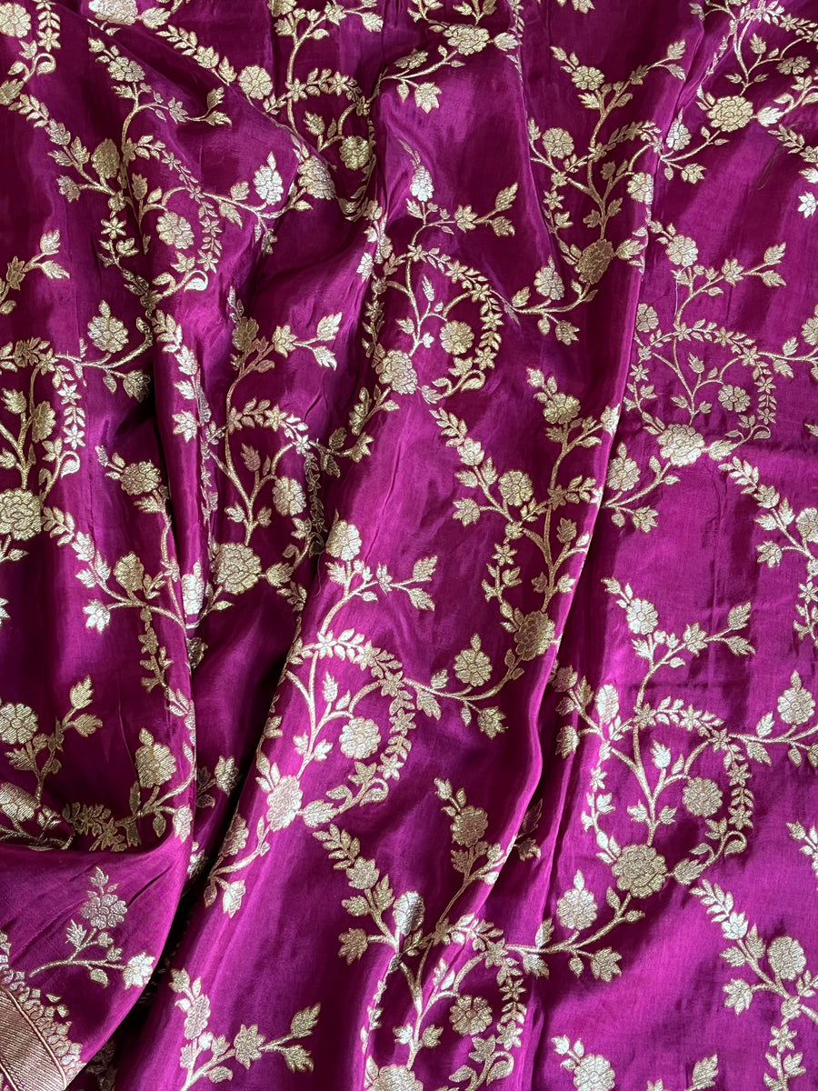 Pure Banarasi silk