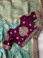 Pure Banarasi Pattu Saree