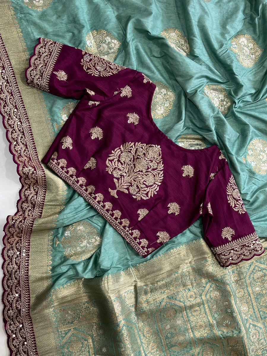 Pure Banarasi Pattu Saree