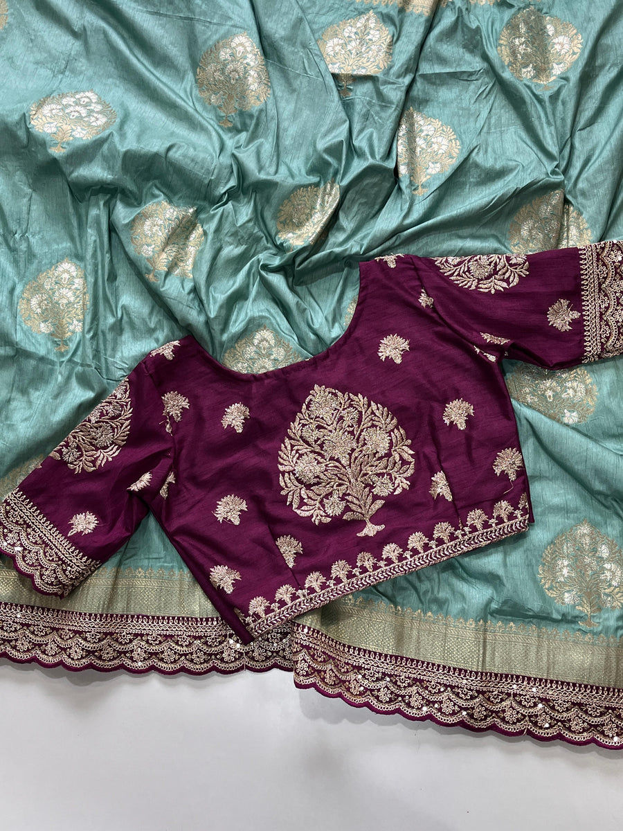 Pure Banarasi Pattu Saree